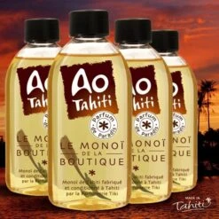 Lot 4 Ao Tahiti Le Monoi De La Boutique Parfum Paradis 120ml