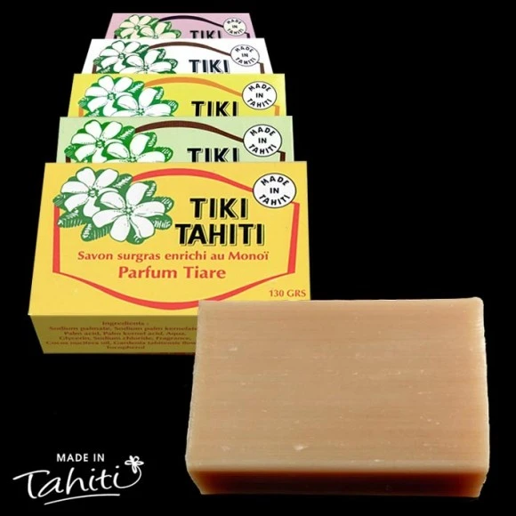 Lot 5 Savons Surgras Monoi Tiki Tahiti 5 Parfums 130g 1 Lot 5 Savons Surgras Monoi Tiki Tahiti 5 Parfums 130g