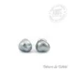 Boucles D'oreilles Keishis De Tahiti En Argent Tt351