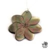 Chaine Argent Pendentif Nacre Prokop Tahiti Fleur Tiare Ff