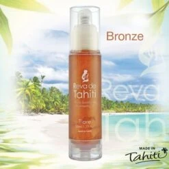 Coffret Bronze Reva De Tahiti Eau De Tiare + Huile Scintillante Pailletée -Monoï Boutique coffret bronze eau de toilette reva de tahiti 3