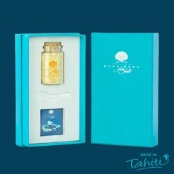 Coffret De Sel De Bora Bora Au Curcuma Gingembre De Tahiti