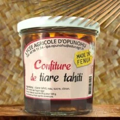 Confiture Artisanale Moorea 350g Fleurs Tiare Tahiti
