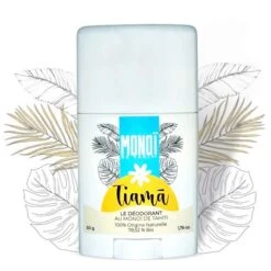 Deodorant Bio 100% Naturel Au Monoi De Tahiti Tiama 50g