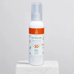 Eq Bio Lait Solaire 100ml Visage Corps Protection Spf30