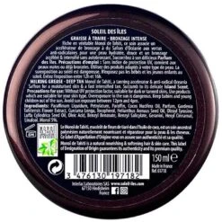 Graisse A Traire Pot Monoi Soleil Des Iles + Accelerateur Rea 150ml -Monoï Boutique graisse a traire monoi soleil des iles accelerateur rea 150ml 2