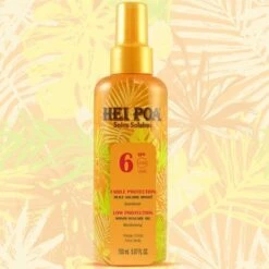 Huile Solaire Bronzante 150ml Au Monoi Hei Poa SPF6