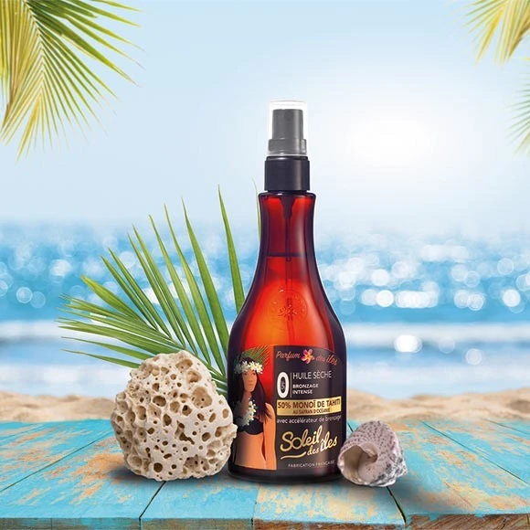 Huile Seche Monoi 50% Soleil Des Iles + Accelerateur Rea 150ml 5 Huile Seche Monoi 50% Soleil Des Iles + Accelerateur Rea 150ml – Image 5