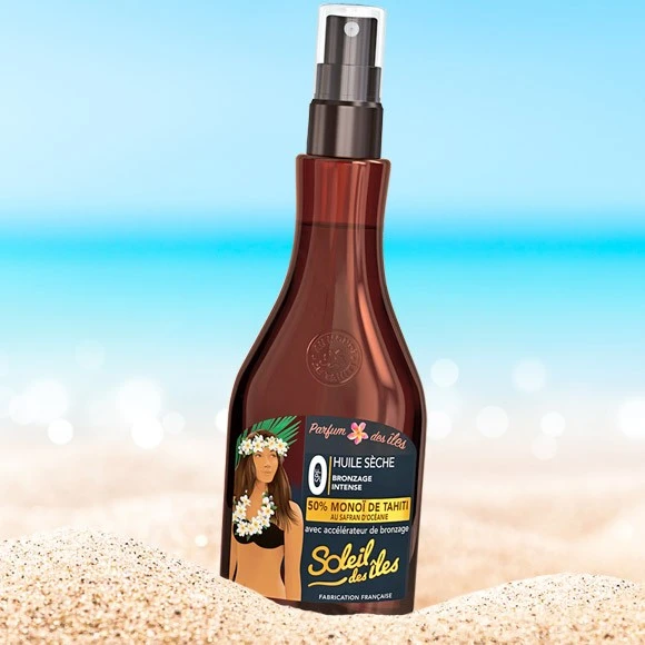 Huile Seche Monoi 50% Soleil Des Iles + Accelerateur Rea 150ml 1 Huile Seche Monoi 50% Soleil Des Iles + Accelerateur Rea 150ml