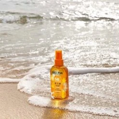 Huile Seche Solaire 150mL Monoi Hei Poa SPF50 -Monoï Boutique huile seche solaire monoi 150ml hei poa spf50 4