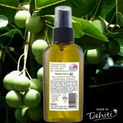 Huile Vierge De Tamanu 60ml Spray Tevi Raiatea -Monoï Boutique huile vierge de tamanu 60ml spray tevi raiatea 2