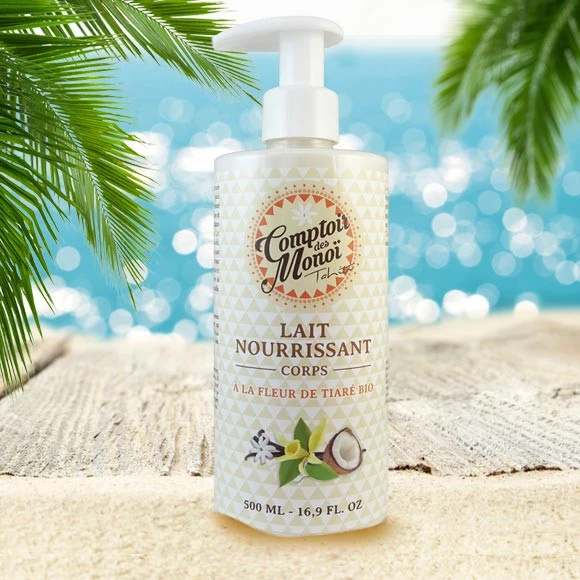Lait Corps Comptoir Des Monoi Fleur De Tiare Bio 500ml 1 Lait Corps Comptoir Des Monoi Fleur De Tiare Bio 500ml