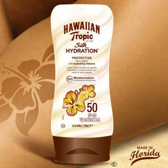Lotion Silk Hydratation 180ml Hawaiian Tropic Spf50 1 Lotion Silk Hydratation 180ml Hawaiian Tropic Spf50