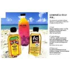 Monoi Ao Tahiti 97% Parfum Paradis 1 Litre 9 Monoi Ao Tahiti 97% Parfum Paradis 1 Litre -Monoï Boutique monoi ao tahiti parfum paradis Flacon 1L 3
