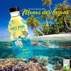 Monoi Des Lagons Collection Monoi Hei Poa 100mL -Monoï Boutique monoi des lagons collection hei poa 2022 100ml 3