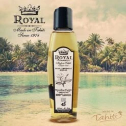 Monoi Royal Aux 200 Fleurs De Tiare 100% Naturel 125ml