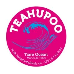 Monoi Teahupoo Tahiti 125mL Parfum Tiare Ocean 100% Naturel -Monoï Boutique monoi teahupoo tahiti parfum tiare ocean naturel 125ml 3