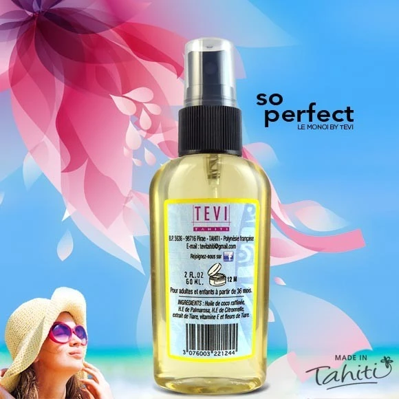 Monoi Tevi Tahiti Anti Moustique Huiles Essentielles 60ml 3 Monoi Tevi Tahiti Anti Moustique Huiles Essentielles 60ml – Image 3