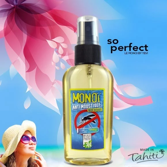 Monoi Tevi Tahiti Anti Moustique Huiles Essentielles 60ml 1 Monoi Tevi Tahiti Anti Moustique Huiles Essentielles 60ml