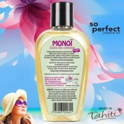 Monoi Tevi Tahiti Special Soins Des Cheveux 120ml -Monoï Boutique monoi tevi tahiti special soins des cheveux 120ml 2
