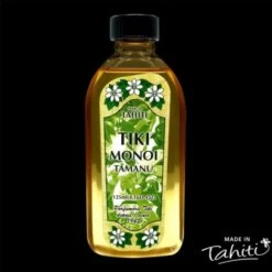 Monoi Tiki 100% Naturel 120ml A L'huile De Tamanu 10%