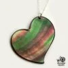 Pendentif Coeur De Nacre Prokop Tahiti Chaine Argent CR2