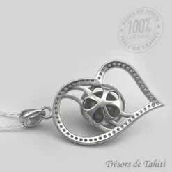 Pendentif Coeur De Perle De Tahiti Chaine Argent TT424 10 Pendentif Coeur De Perle De Tahiti Chaine Argent TT424 -Monoï Boutique pendentif coeur de perle de tahiti chaine argent tt424 2