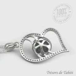 Pendentif Coeur De Perle De Tahiti Chaine Argent TT426 10 Pendentif Coeur De Perle De Tahiti Chaine Argent TT426 -Monoï Boutique pendentif coeur de perle de tahiti chaine argent tt426 2