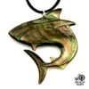 Pendentif Nacre Gravee Prokop Tahiti Requin Xl Rq17