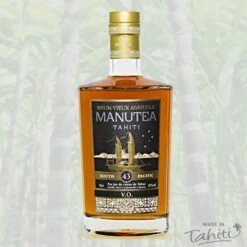 Rhum Vieux Agricole Vo 43 Manutea Tahiti 70cl