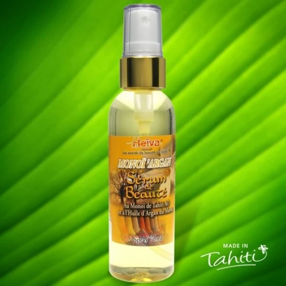 Serum Beaute Visage Monoi Heiva Tahiti Argan 75mL 1 Serum Beaute Visage Monoi Heiva Tahiti Argan 75mL