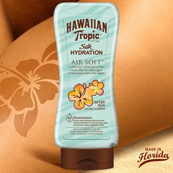 Silk Air Soft Apres Solaire 180ml Hawaiian Tropic 1 Silk Air Soft Apres Solaire 180ml Hawaiian Tropic