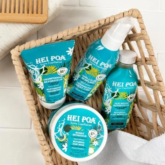 Spray Lacte Demelant Nourrissant Monoi Hei Poa 150ml 4 Spray Lacte Demelant Nourrissant Monoi Hei Poa 150ml – Image 4