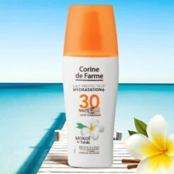 Lait Protecteur Corps Visage 150ml Corine De Farme Spf30